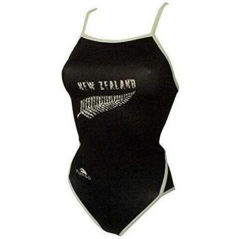 Turbo Traje de Baño New Zealand para Hombre, Bas de Bikini Italia en Negro