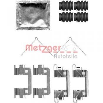 Kit de accesorios para pastillas de freno METZGER 109-1811 para Honda Cr-V, Cr-Z, Insight y Jazz