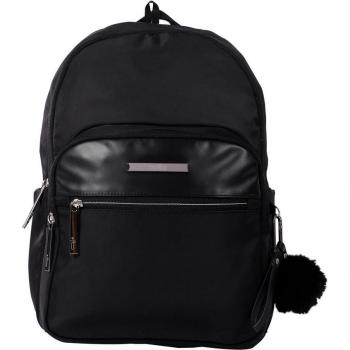 Mochila Totto Adelaide 3 para mujer con compartimento para portátil de 13 pulgadas en color negro
