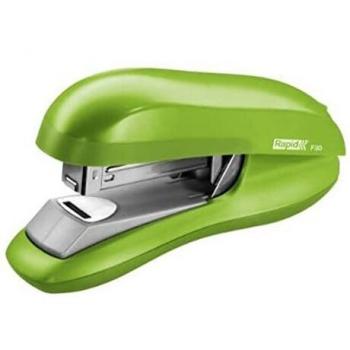 Grapadora Rapid F30 FlatClinch 30 hojas color verde claro