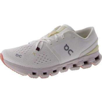 On Running Cloud X 4 Women's Comfort Training Sneakers - White/Ivory/Sand