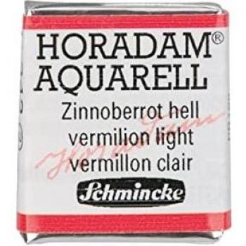 SCHMINCKE - HORADAM® AQUARELL - Acuarelas para Artistas, 342 Bermellón Claro, 14 342 044, 1/2 Godet