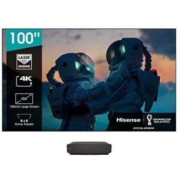 Televisor Láser Hisense 100 4K Smart HDR con HDMI/RJ45/USB