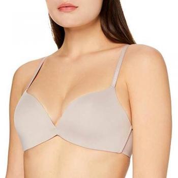 Calvin Klein Push-Up Plunge-BH Sujetador, Rosa