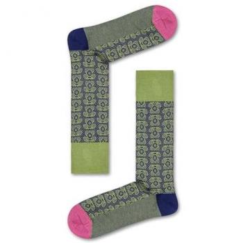 Calcetines Dressed Teléfono Verdes de Happy Socks para Hombre y Unisex Tallas 39-42 y 43-46