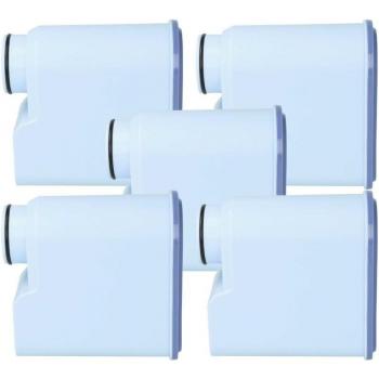 5x Filtros de Agua Compatibles con Máquina de Café Automática Lavazza a Modo Mio - Azul Claro - Vhbw