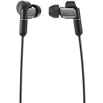 Sony XBAN1AP, Auriculares Internos, Controlador Híbrido 102dB / MW, Negro, 5