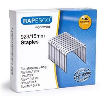 Rapesco 1239 Grapas Galvanizadas 923/15 mm