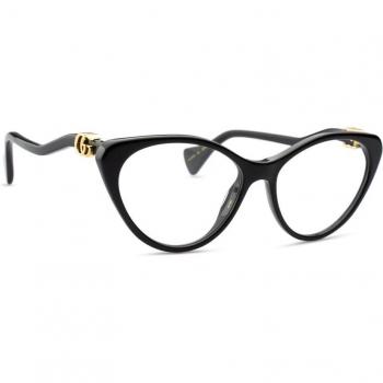 Gucci GG1013O 001 55 Stylish Eyewear, Black Unisex, Size: ONE SIZE