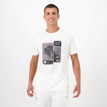 Camiseta Puma BMW MMS ESSR para hombre de color blanco