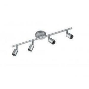 Regleta de Focos Paris 4x35W GU10 Aluminio 50cm