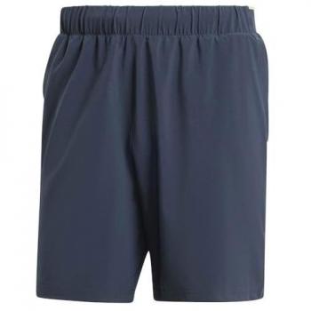 SHORT ADIDAS CLUB SW - Pantalones cortos de mujer, tejido elástico, longitud de 7 pulgadas, diseño clásico de Adidas, tecnología Climalite para la gestión de la humedad, cintura elástica con cordón ajustable,