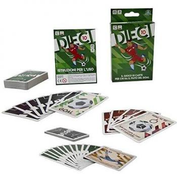 Giochi Preziosi Diez Starter Pack para revivir una auténtica Partida de fútbol, 65 Cartas