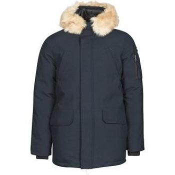 Parka Schott NELSON20 Caliente con Capucha para Hombre en Azul, Tallas S a XXL