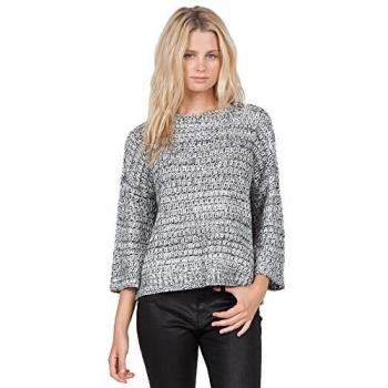 Volcom Sudadera Something Good Crew, Black, S, b073161 SBA3011BLK