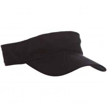 Anvil Unisex Solid Low-Profile Visor, Gorra para Hombre, Negro