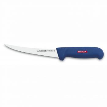 Cuchillo Profesional Deshuesador Curvo 15 cm Microban. Azul