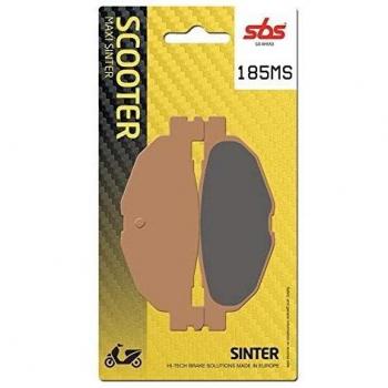 Pastillas de Freno Sinterizadas SBS 185MS para Scooter y Moto, Alta Tecnología, Unisex-Adulto