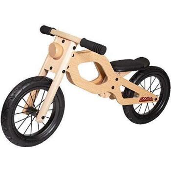 WOOMAX - Classic 12 Bici sin Pedales en Madera, Color Multicolor, 85374