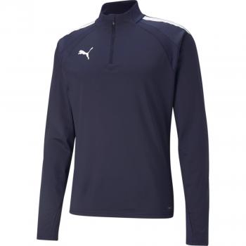 Puma Teamliga Men's Football Sweatshirt - Navy Blue XS