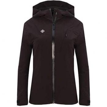 Izas Ginebra Chaqueta Impermeable, Mujer, Negro, L