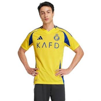 Ronaldo Al Nassr FC 24/25 Home Jersey - Impact Yellow/Royal Blue, Men's L
