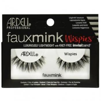 Pestañas Postizas Faux Mink Wispies Negras - 1 Pieza