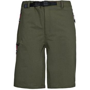 Trespass Garison TP75 Pantalón Corto, Hombre, Verde