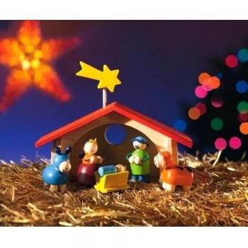 Selecta Spielzeug 5220 - Weihnachtskrippe
