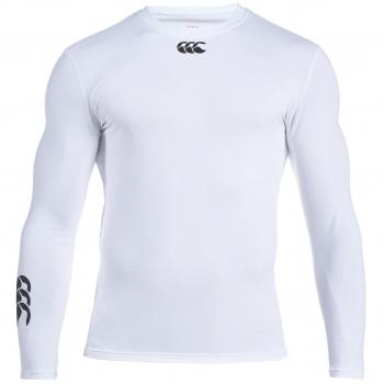 Canterbury Cold E544110 - Camiseta de compresión de manga larga para hombre blanco blanco Talla:XXL