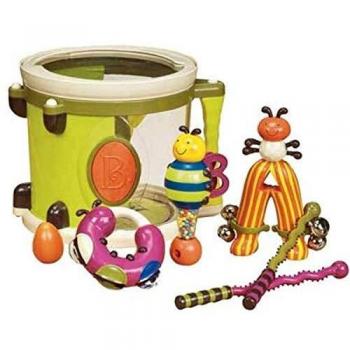 B. Toys Parum Pum Pum Drum Set con Instrumentos Musicales