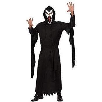 ATOSA disfraz tenebroso hombre adulto negro XL