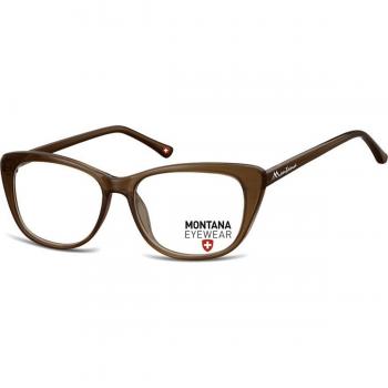 Montana Eyewear MA56 MA56E Armazones para Mujer Marrones con lentes recetados