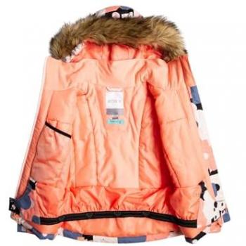 Roxy Chaqueta de Esquí para Niñas Roxy Pie, adecuada para chicas de 8 a 16 años, con características específicas para nieve
