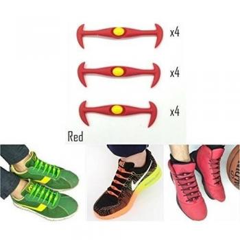 BazarAZ Ndb1497 - Cordones de zapatos  unisex rojo rojo universale