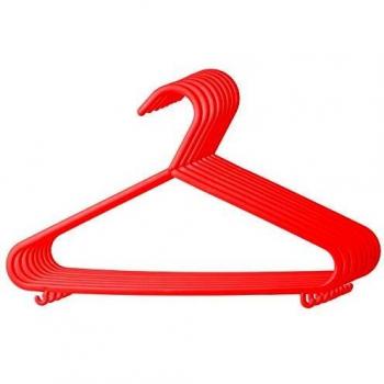 Bieco 04014142zperchas infantiles de plastico 8unidades color rojo colormodelo surtido