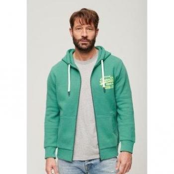 Superdry Sudadera con Capucha Neon Vintage Logo