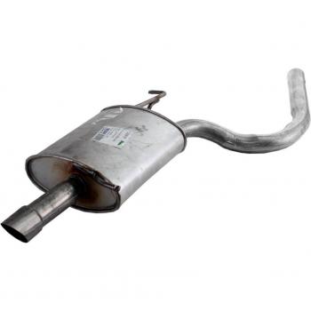 Silenciador Walker 22916 - Silenciador trasero para vehículos, fabricado en acero inoxidable, diseñado para reducir el ruido del escape, compatible con múltiples modelos de automóviles, fácil instalación y alta durabilidad