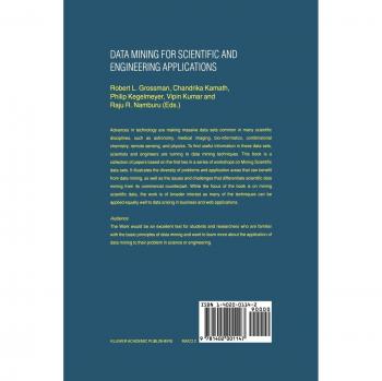 Data Mining for Scientific and Engineering Applications: Advanced Techniques in Massive Computing