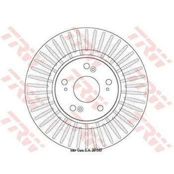 TRW DF6432S Rotores de Discos de Frenos