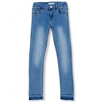 NAME IT Nkfpolly Dnmtrilla 1313 Ancle Pant Noos Jeans, Mezclilla Azul Claro, 158 para Niñas