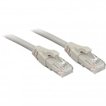Lindy Cat.6 U/UTP 3m Networking Cable - Grey, Halogen-Free