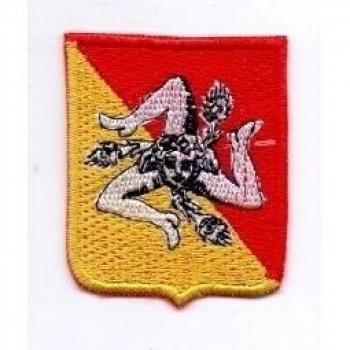 Parche, Parches Termoadhesivos,Parche Bordado Para la Ropa Termoadhesivo, Patch Trinacria