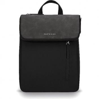 Mochila Vallen Negra 6L | Rucksack Unisex Ideal para Ciudad