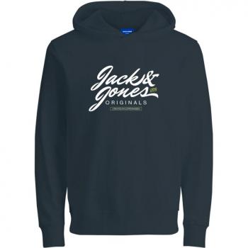 Jack & Jones Junior Symbol Hooded Sweatshirt - Dark Green - Size 140-152 for Boys
