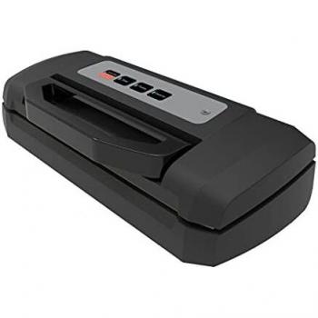 Máquina de Sottovuoto Reber 9718 N V-Home -800 mbar, Potencia 110 W, Color Negro y Plata