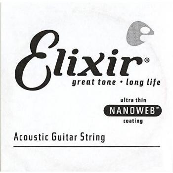 Elixir Nanoweb .024 Phosphor Bronze Acoustic Guitar String