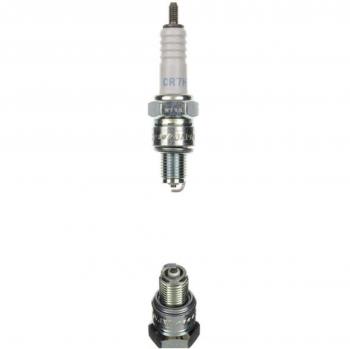 Bujía de encendido NGK CR7HS, 1 Pieza, modelo 7223, compatible con motores de gasolina, tipo estándar, rosca M14 x 1.25 mm, longitud de la rosca 19 mm