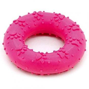 Arquivet Aro termoplástico Rosa para Perros - 7 cm - Juguetes para Perros - Mordedores y artículos para Masticar Perros - Juegos para Cachorros - Accesorios para Perros