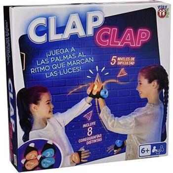 PLAY FUN BY IMC TOYS Clap Clap | Juego divertido en el que tendrás que escoger una Coreografia y jugar a a las Palmas al ritmo que indican las Luces - Para niños 6 Años